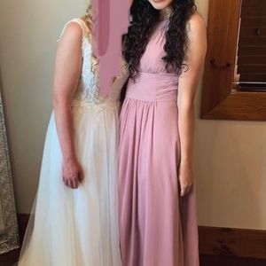 Azazie Dusty Rose size 4